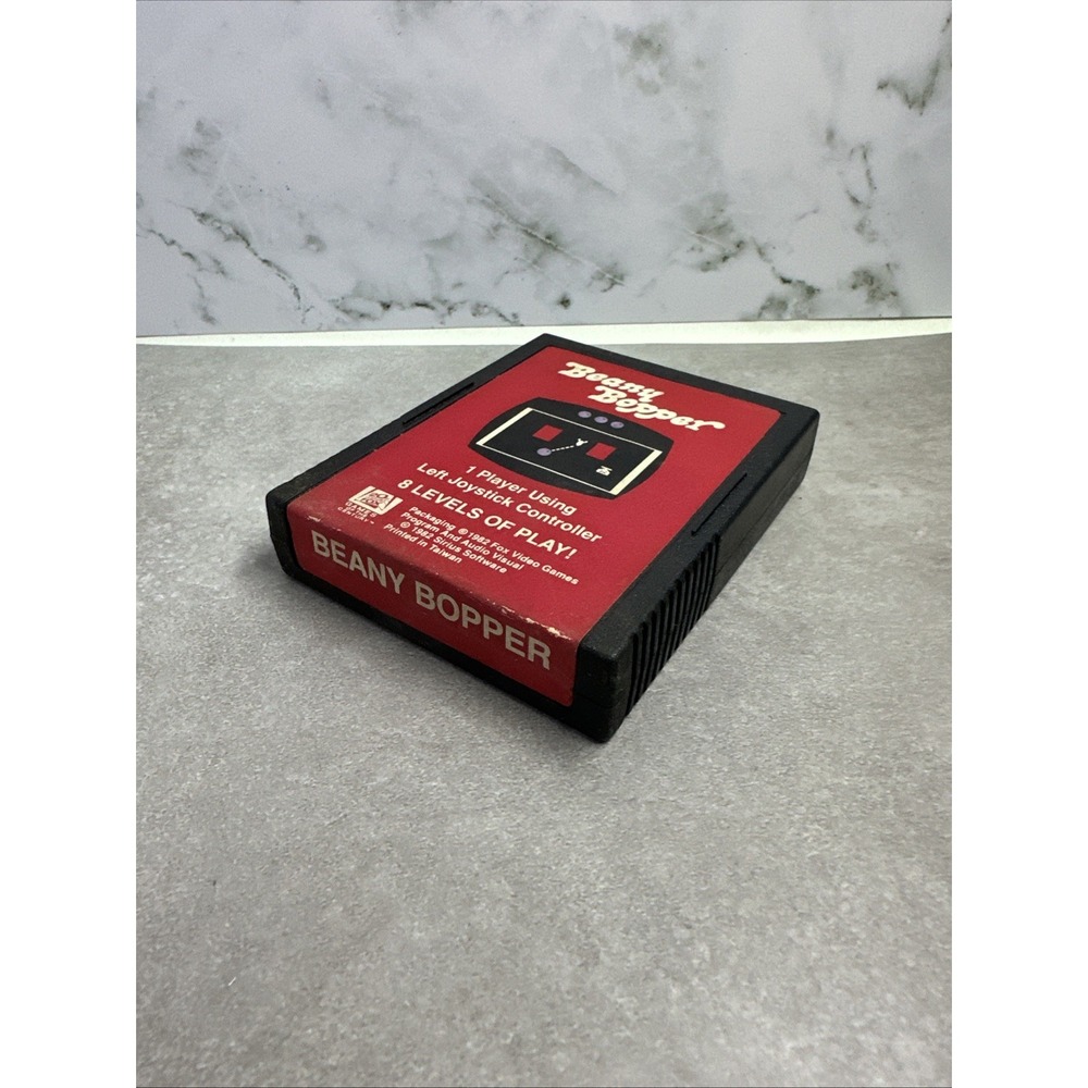 Beany Bopper Atari 2600 1982 Fox Interactive Shooter Video Game Cartridge